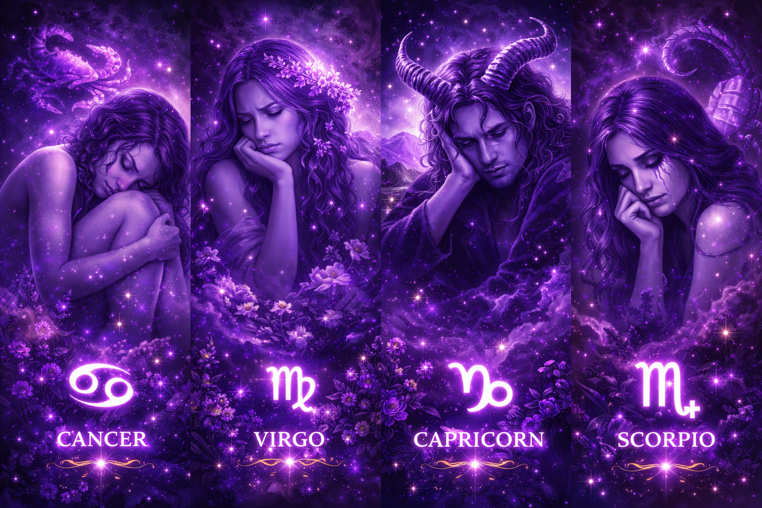 ყველაზე გულჩათხრობილი ზოდიაქოს ნიშნები