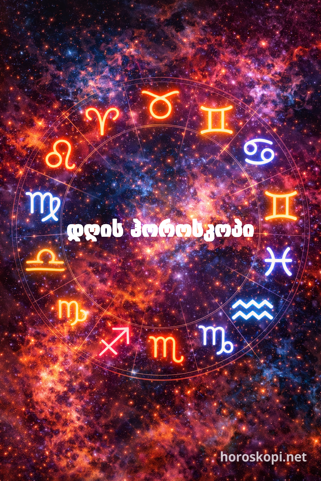 🔮 დღის ჰოროსკოპი ( 19.04.2026 )